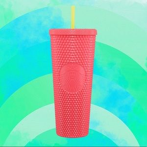 Starbucks summer 2022 Venti studded dragonfruit cold cup tumbler